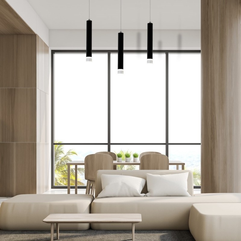 CARBON HANGING LAMP 3X5W LED CARBON HANGING LAMP 3X5W LED