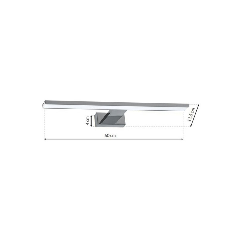 SHINE CHROME Wall Light 60cm 13.8W LED SHINE CHROME Wall Light 60cm 13.8W LED