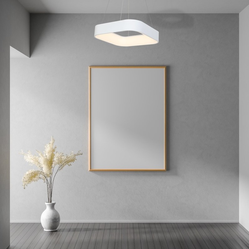ASTRO WHITE HANGING LAMP 40W LED 3000K-4000K ASTRO WHITE HANGING LAMP 40W LED 3000K-4000K