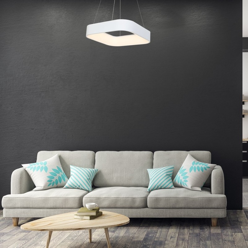 ASTRO WHITE HANGING LAMP 40W LED 3000K-4000K ASTRO WHITE HANGING LAMP 40W LED 3000K-4000K