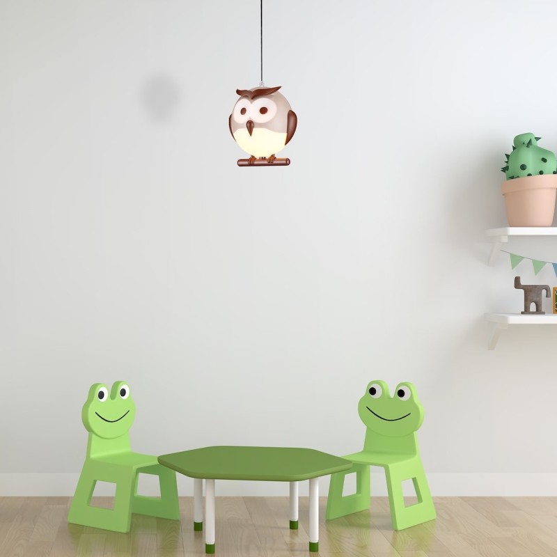 OWL 1XE14 LED PENDANT LAMP OWL 1XE14 LED PENDANT LAMP