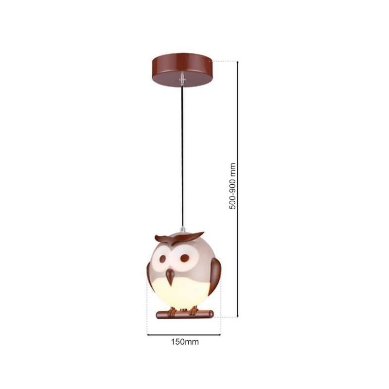 OWL 1XE14 LED PENDANT LAMP OWL 1XE14 LED PENDANT LAMP