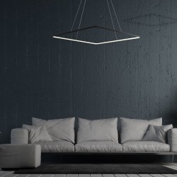 NIX BLACK 25W LED PENDANT LAMP NIX BLACK 25W LED PENDANT LAMP