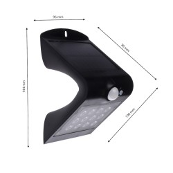 Solarleuchte Schmetterling 1,5W Schwarz Solarleuchte Schmetterling 1,5W Schwarz