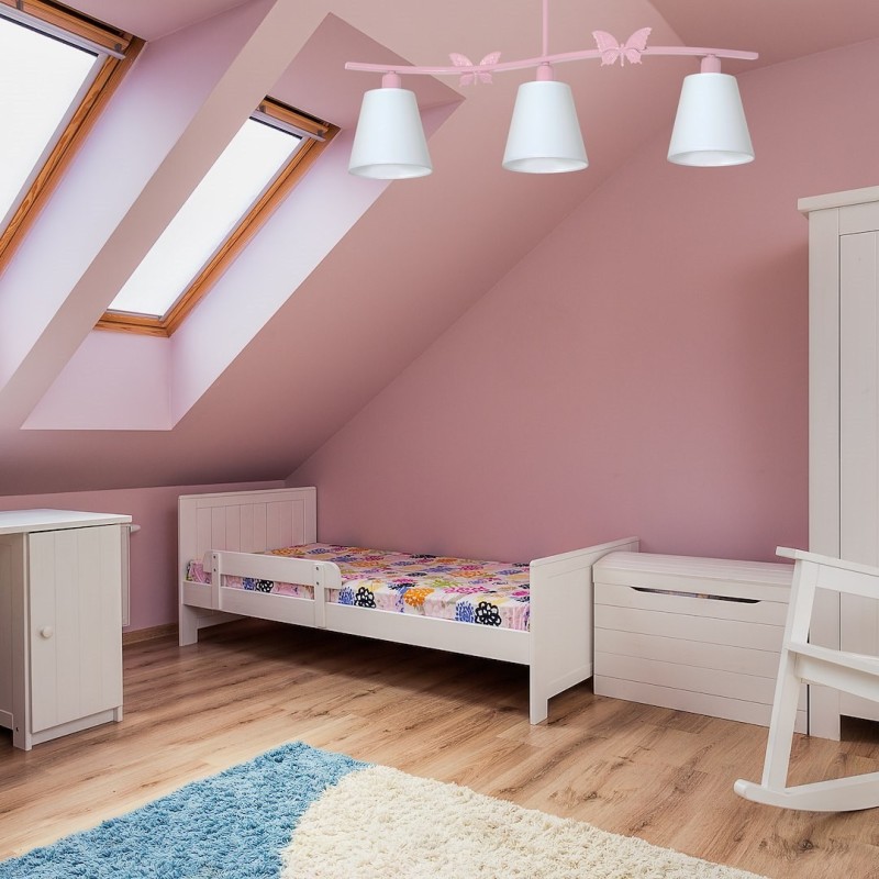 Żyrandol ALICE PINK 3xE14 Żyrandol ALICE PINK 3xE14