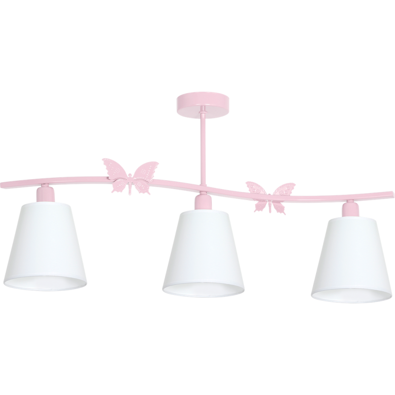 Żyrandol ALICE PINK 3xE14 Żyrandol ALICE PINK 3xE14