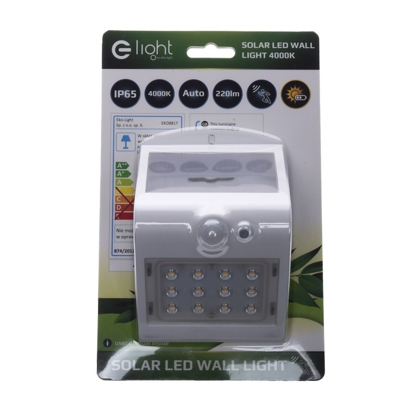 Solar Lamp Butterfly 1.5W White Solar Lamp Butterfly 1.5W White
