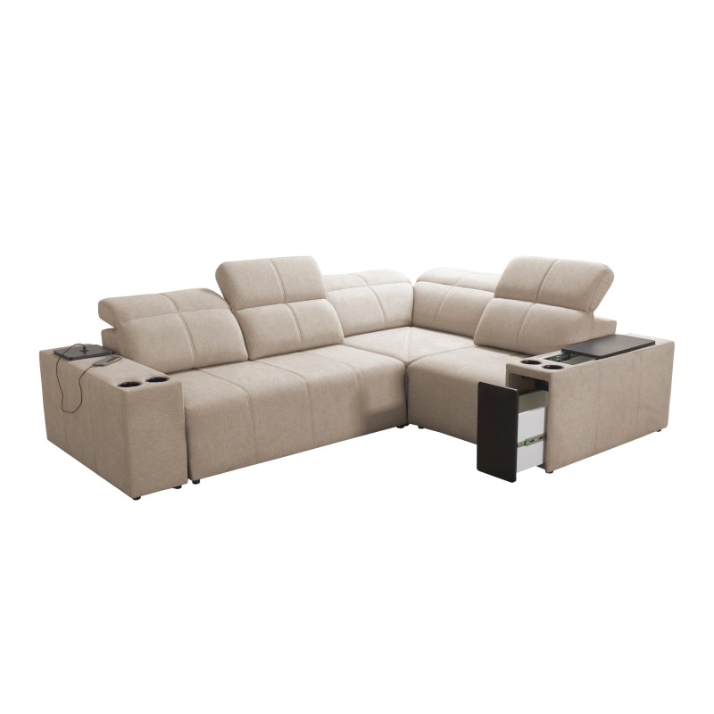 Narożnik milano II mix z funkcja spania oraz funkcja relax tkanina verita 09 Narożnik milano II mix z funkcja spania oraz funkcja relax tkanina verita 09