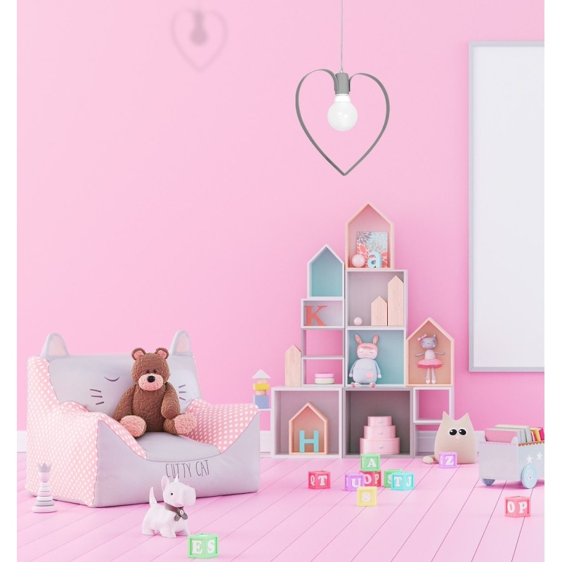 Lampa wisząca AMORE GREY 1xE27 Lampa wisząca AMORE GREY 1xE27