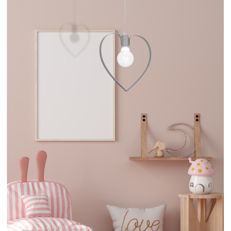 Lampa wisząca AMORE GREY 1xE27 Lampa wisząca AMORE GREY 1xE27