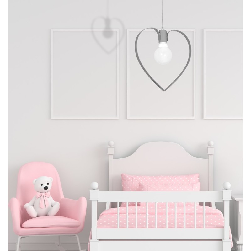 Lampa wisząca AMORE GREY 1xE27 Lampa wisząca AMORE GREY 1xE27