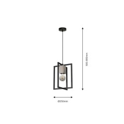 Lampa Wisząca Ralph 1xE27 Lampa Wisząca Ralph 1xE27