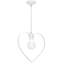 Lampa wisząca Amore 1xE27 Biały Lampa wisząca Amore 1xE27 Biały