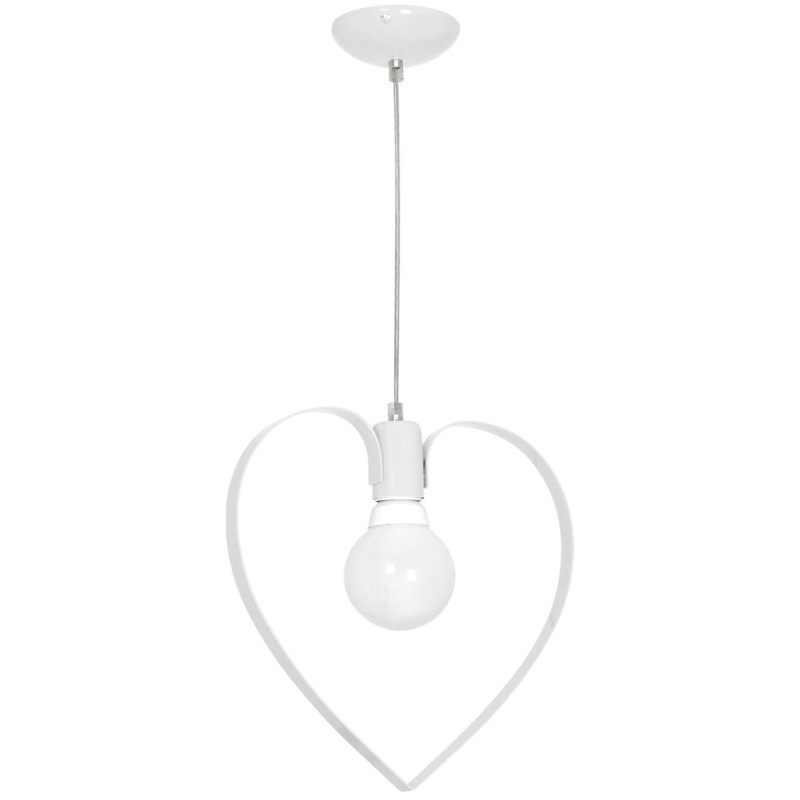 Lampa wisząca Amore 1xE27 Biały Lampa wisząca Amore 1xE27 Biały