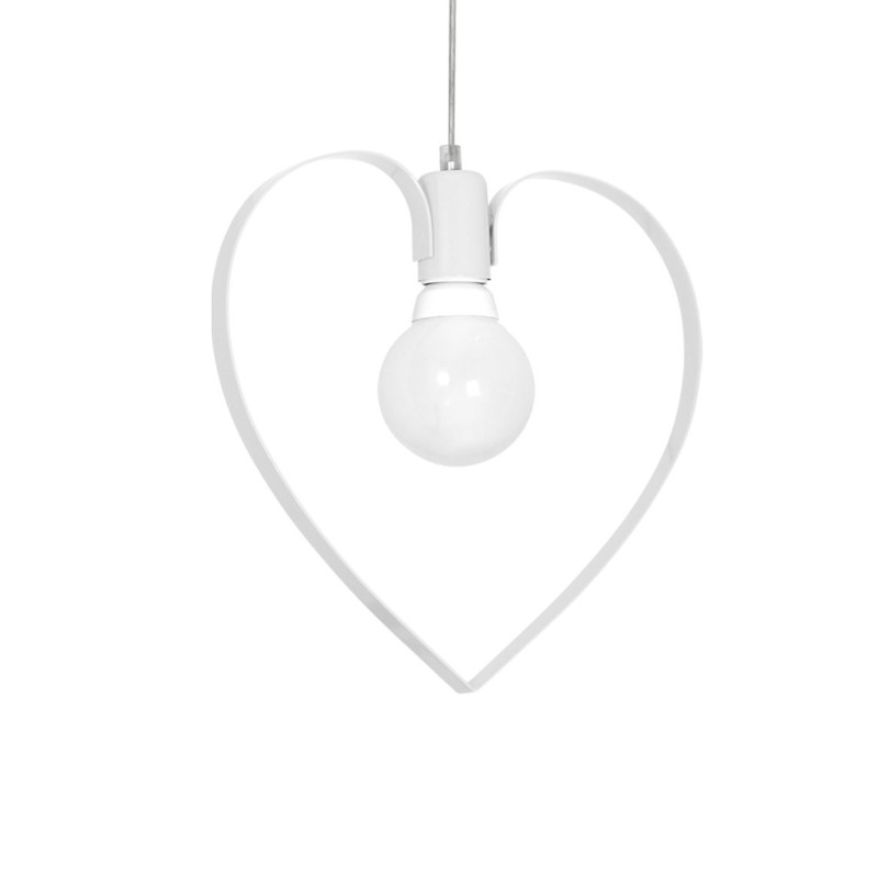 Lampa wisząca Amore 1xE27 Biały Lampa wisząca Amore 1xE27 Biały