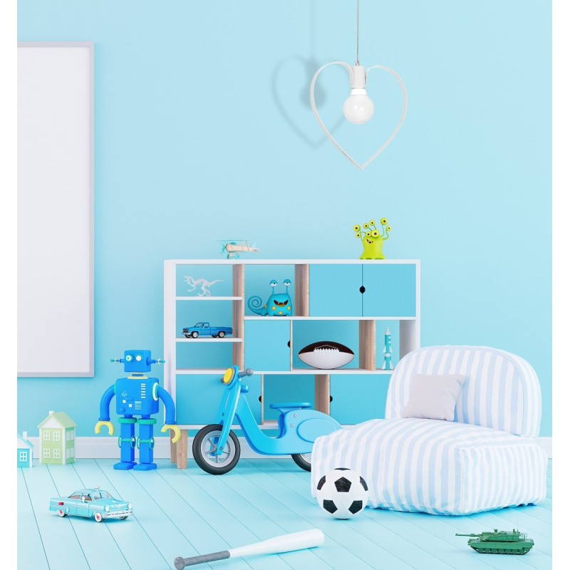 Lampa wisząca Amore 1xE27 Biały Lampa wisząca Amore 1xE27 Biały