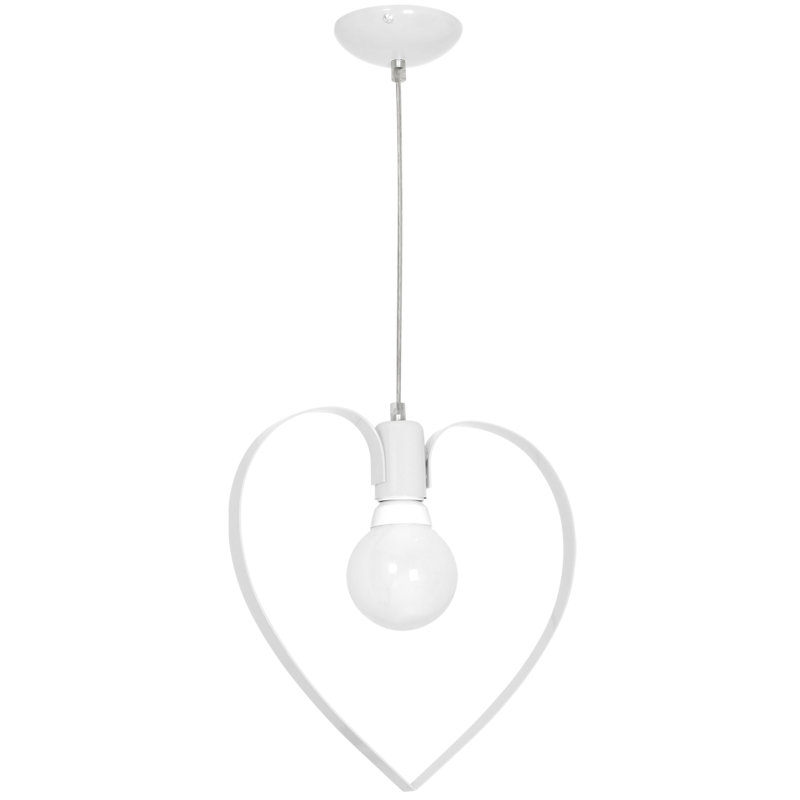 Lampa wisząca Amore 1xE27 Biały Lampa wisząca Amore 1xE27 Biały