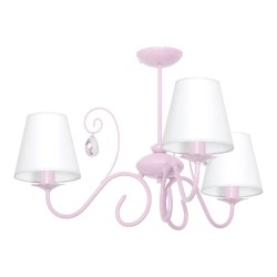 Chandelier SARA PINK 3xE14 Chandelier SARA PINK 3xE14