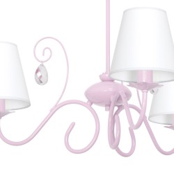 Chandelier SARA PINK 3xE14 Chandelier SARA PINK 3xE14
