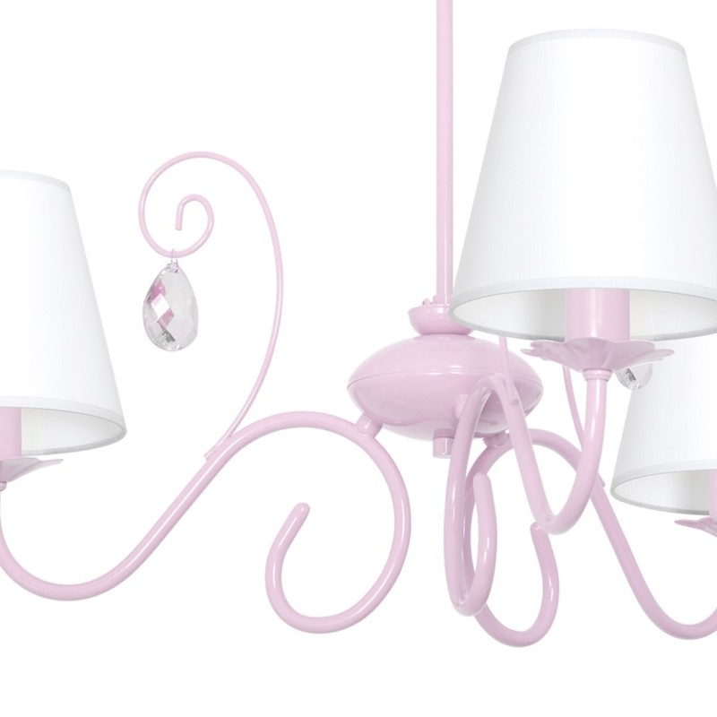 Chandelier SARA PINK 3xE14 Chandelier SARA PINK 3xE14