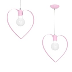 Підвісна лампа AMORE PINK 1xE27 Підвісна лампа AMORE PINK 1xE27