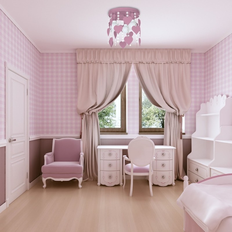 CORAZON VIOLET Ceiling Lamp 3xE27 CORAZON VIOLET Ceiling Lamp 3xE27