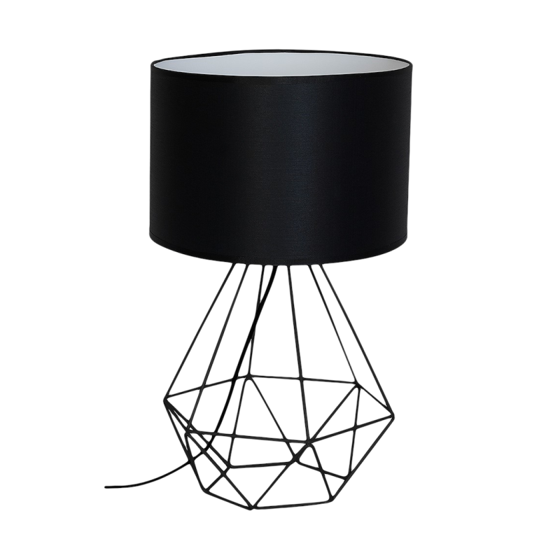 Lampka nocna BASKET BLACK 1xE27 Lampka nocna BASKET BLACK 1xE27