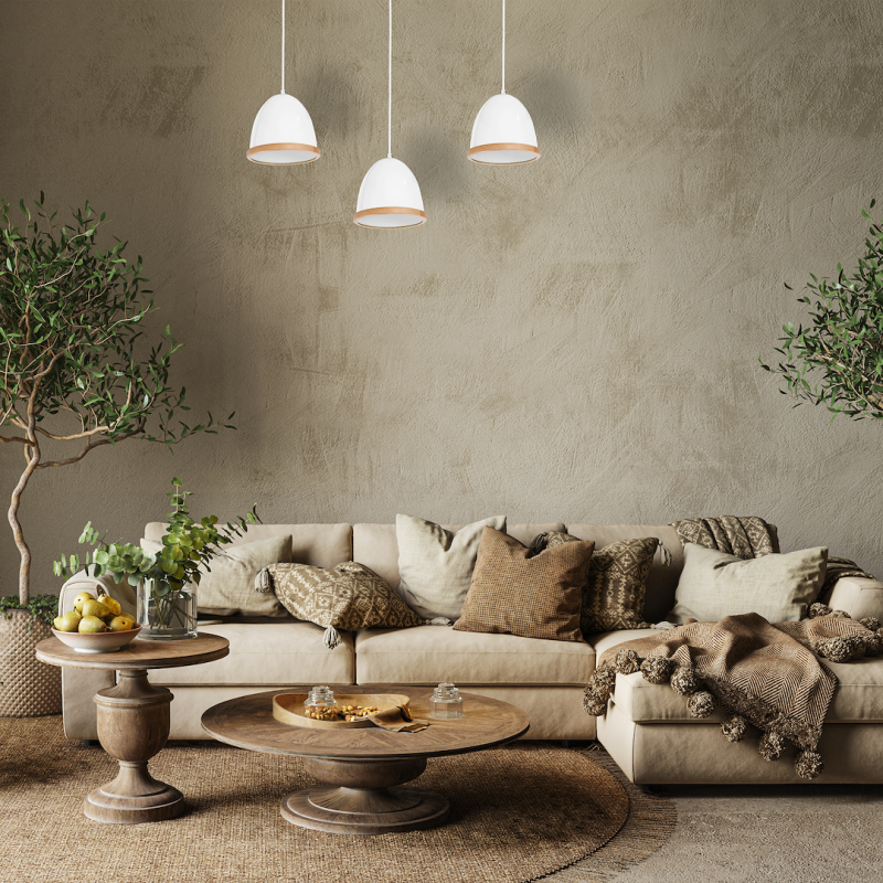 Lampa wisząca STUDIO WHITE 3xE27 Lampa wisząca STUDIO WHITE 3xE27