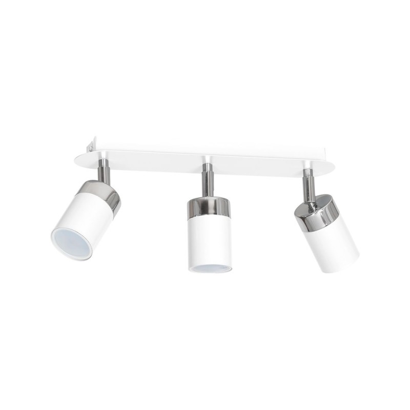 Lampa sufitowa Joker 3xGU10 Biały/Chrom