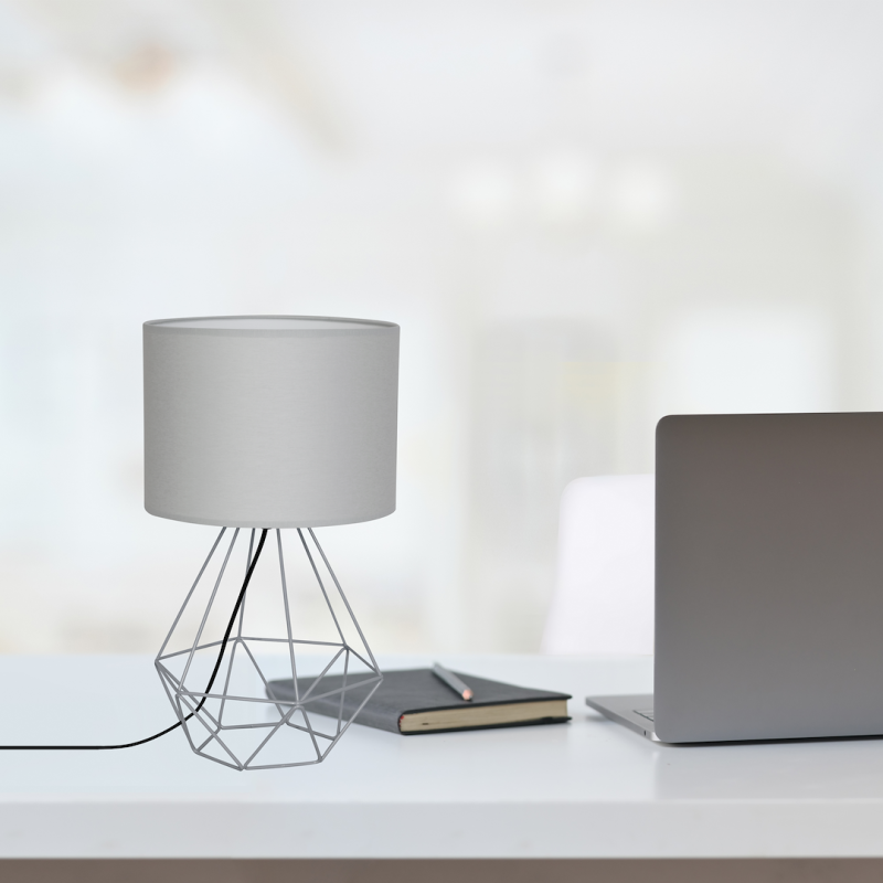 BASKET GRAY night lamp 1xE27 BASKET GRAY night lamp 1xE27