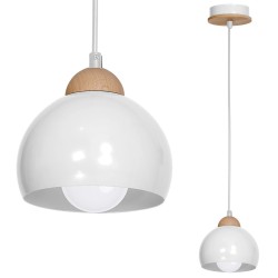 DAMA WHITE Hanging Lamp 1xE27
