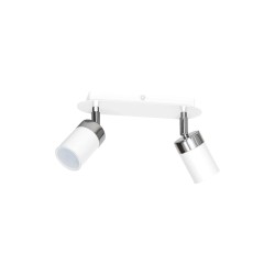 Lampa sufitowa Joker 2xGU10 Biały/Chrom