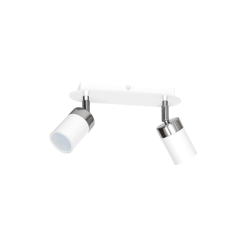 Lampa sufitowa Joker 2xGU10 Biały/Chrom