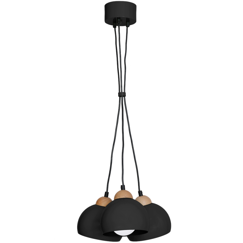 DAMA BLACK pendant lamp 3xE27 DAMA BLACK pendant lamp 3xE27