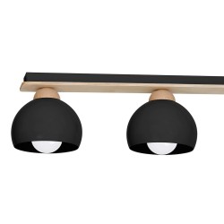 Lampa sufitowa DAMA BLACK 3xE27 Lampa sufitowa DAMA BLACK 3xE27