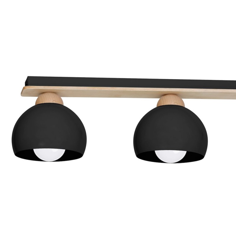 Lampa sufitowa DAMA BLACK 3xE27 Lampa sufitowa DAMA BLACK 3xE27