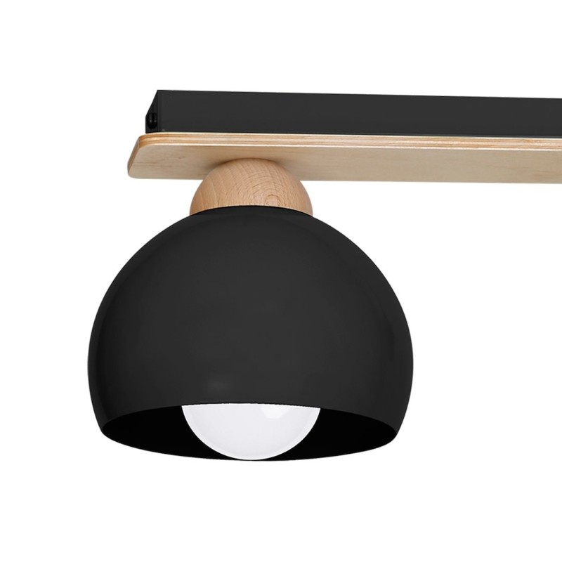 Lampa sufitowa DAMA BLACK 3xE27 Lampa sufitowa DAMA BLACK 3xE27
