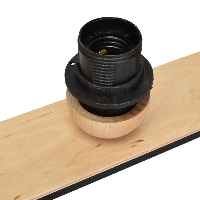 Deckenleuchte DAMA BLACK 3xE27 Deckenleuchte DAMA BLACK 3xE27