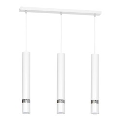 Lampa wisząca JOKER WHITE/CHROME 3xGU10