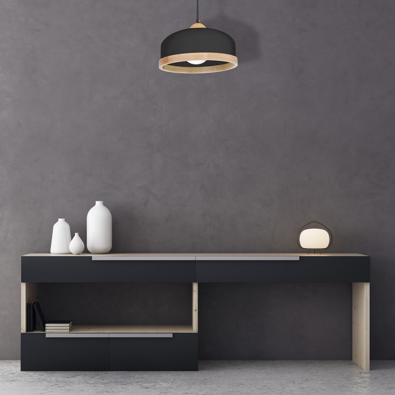 STUDIO BLACK Hanging Lamp 1xE27 STUDIO BLACK Hanging Lamp 1xE27