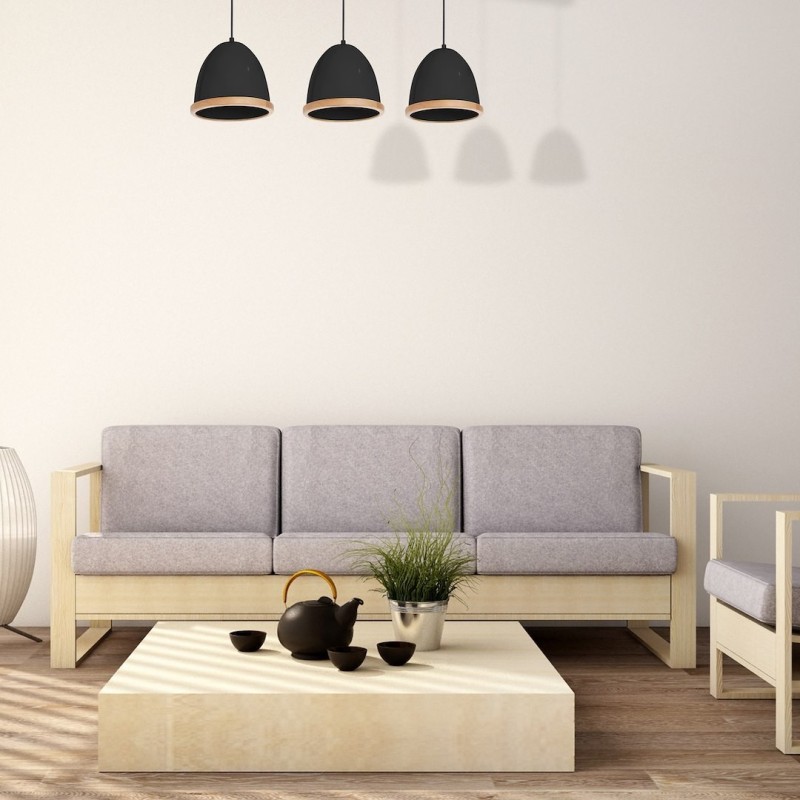Lampa wisząca STUDIO BLACK 3xE27 Lampa wisząca STUDIO BLACK 3xE27