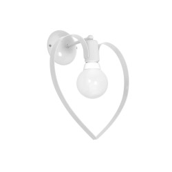 Amore Wall Lamp 1xE27 White