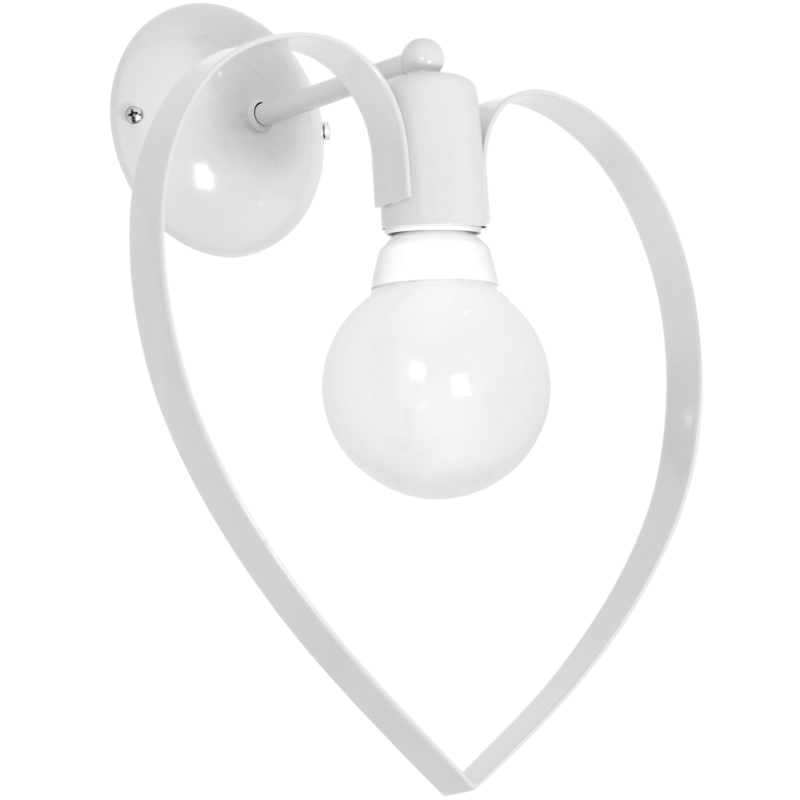 Amore Wall Lamp 1xE27 White Amore Wall Lamp 1xE27 White