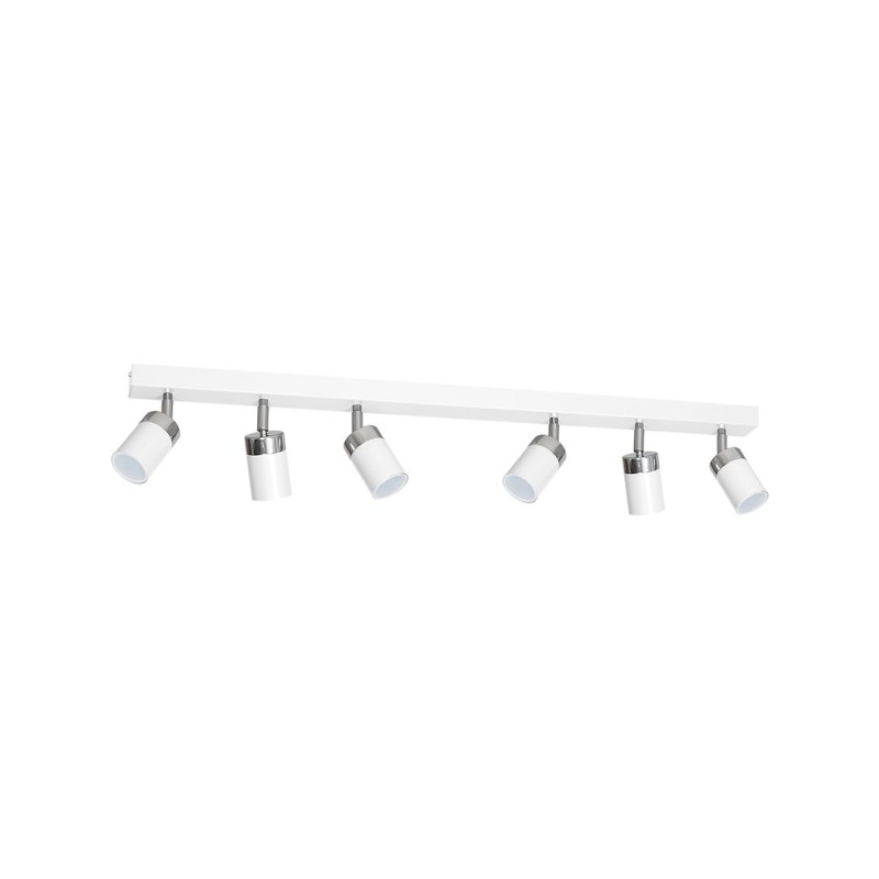 Lampa sufitowa Joker 6xGU10 Biały/Chrom