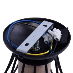 Lampa sufitowa WILL BLACK 1xE27 Lampa sufitowa WILL BLACK 1xE27