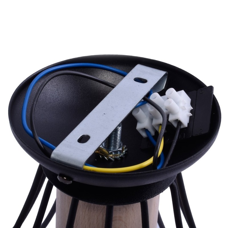 Lampa sufitowa WILL BLACK 1xE27 Lampa sufitowa WILL BLACK 1xE27
