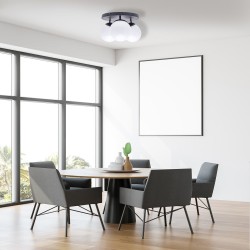 Lampa sufitowa SFERA BLACK 3xE14 Lampa sufitowa SFERA BLACK 3xE14