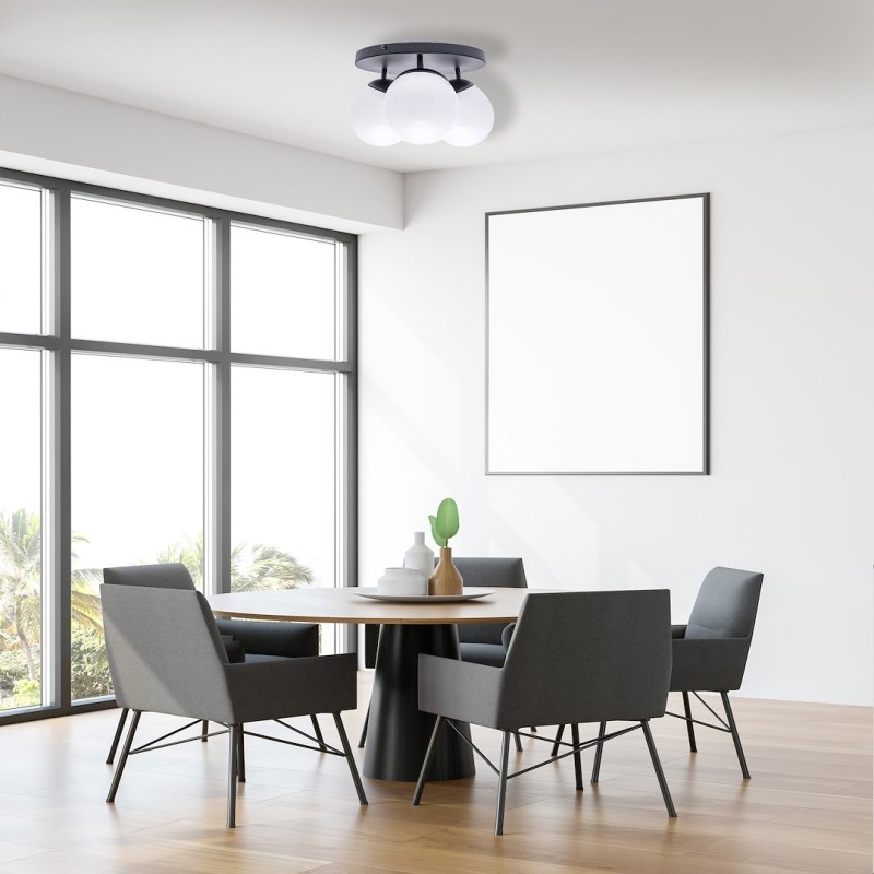 Lampa sufitowa SFERA BLACK 3xE14 Lampa sufitowa SFERA BLACK 3xE14