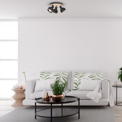 Стельова лампа OVAL BLACK 3xE27 Стельова лампа OVAL BLACK 3xE27
