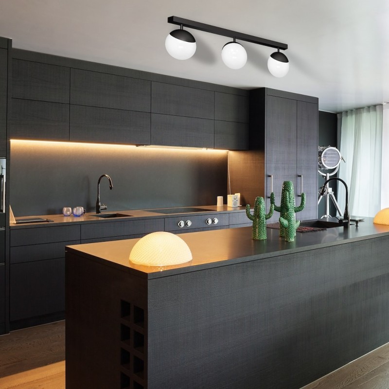 Lampa sufitowa SFERA BLACK 3xE14 Lampa sufitowa SFERA BLACK 3xE14